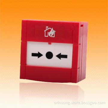 Fire Alarm Manual Call Point with AC 250V Withstood Voltage